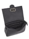 Чорна шкіряна сумка-клатч через плече | 6735729 | фото 6