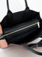 Шкіряна сумка з двома ручками темно-рудого кольору | 6735738 | фото 3