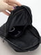Черная кожаная сумка-рюкзак через плечо | 6735746 | фото 2