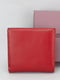 Шкіряний маленький гаманець червоного кольору | 6735982 | фото 3