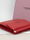 Шкіряний маленький гаманець червоного кольору | 6735982 | фото 4