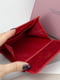 Шкіряний маленький гаманець червоного кольору | 6735982 | фото 6