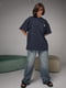 Хлопковая футболка с вышитой надписью Ami Paris | 6736034 | фото 3