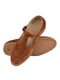 Замшеві туфлі коричневого кольору із застібкою-ремінцем | 6736132 | фото 3