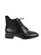 Чорні шкіряні черевики зі шнурівкою | 6736158 | фото 2
