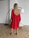 Платье свободного фасона красное | 6736397 | фото 4
