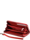 Кожаный красный кошелек на молнии | 6736782 | фото 2
