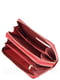 Кожаный красный кошелек-клатч на две молнии | 6736807 | фото 3