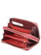 Кожаный бордовый кошелек-клатч на две молнии | 6736811 | фото 2