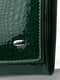 Шкіряний зелений гаманець | 6736862 | фото 3