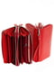 Кожаный красный кошелек на две молнии | 6736888 | фото 2