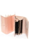Шкіряний рожевий гаманець | 6736898 | фото 2