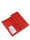 Шкіряний червоний гаманець | 6736901 | фото 3