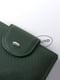 Кожаный зеленый кошелек | 6736992 | фото 3