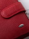 Кожаный красный кошелек | 6736994 | фото 3