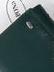 Шкіряний зелений гаманець на магніті | 6737011 | фото 3