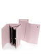 Кожаный розовый кошелек на магните | 6737043 | фото 2
