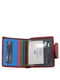 Кожаный красный кошелек на магните | 6737067 | фото 2