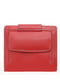 Кожаный красный кошелек на магните | 6737067 | фото 4