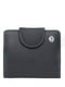 Кожаный черный кошелек на магните | 6737068 | фото 5