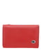 Кожаный красный кошелек на магните | 6737081 | фото 5