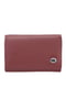 Шкіряний бордовий гаманець на магніті | 6737083 | фото 4