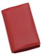 Кожаный красный кошелек на магните | 6737084 | фото 4