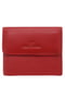 Шкіряний червоний гаманець на магніті | 6737090 | фото 5