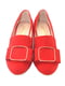 Червоні туфлі з декором | 6737379 | фото 2