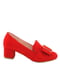 Червоні туфлі з декором | 6737379 | фото 4
