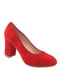 Красные туфли на устойчивом каблуке | 6737380 | фото 3