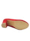 Красные туфли на устойчивом каблуке | 6737380 | фото 5