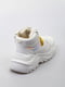 Білі черевики-кросівки на шнурівці | 6737401 | фото 4