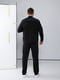 Чорний спортивний костюм: кофта та штани | 6737443 | фото 8