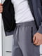 Сірий спортивний костюм: толстовка та штани | 6737445 | фото 4