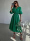 Сукня А-силуету повітряна зелена | 6737356 | фото 2