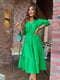 Сукня А-силуету повітряна зелена | 6737356 | фото 5