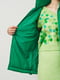 Утепленный зеленый жилет из стеганой ткани | 6684692 | фото 5