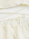 Сукня молочного кольору, що складається з короткого топу та спідниці | 6684782 | фото 2