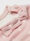 Джемпер рожевий у горох з бавовни тонкої в'язки | 6685051 | фото 2