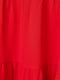Сукня-трапеція червона з крепової тканини | 6685110 | фото 2