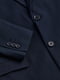 Пиджак темно-синий застегивается на две пуговицы | 6708665 | фото 5