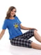 Трикотажна піжама: футболка і капрі | 6737750