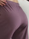 Фіолетові розкльошені штани в рубчик | 6737720 | фото 3