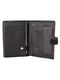 Чорний шкіряний гаманець-портмоне | 6741111 | фото 5