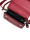 Червона сумка на широкому плечовому ремені | 6741232 | фото 2