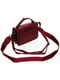 Красная сумка на широком плечевом ремне | 6741232 | фото 3