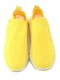 Текстильні жовті кросівки без шнурівки | 6756462 | фото 2