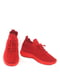 Текстильные красные кроссовки | 6756474