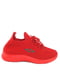 Текстильні червоні кросівки | 6756474 | фото 4